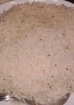 A picture of Cumin Rice.