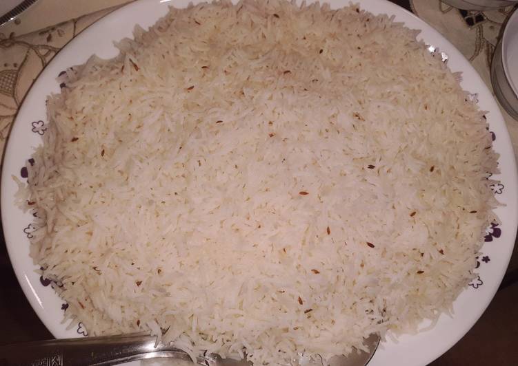 Recipe of Perfect Cumin Rice