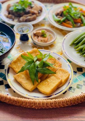 Hình của món Đậu Hũ Chiên.