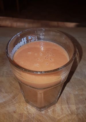Una foto de Gazpacho rápido