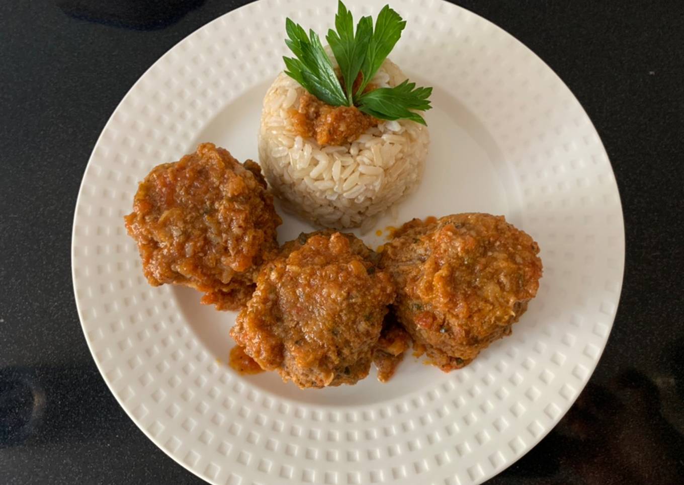 Albóndigas con tomate