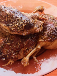 Fokhagymás - rozmaringos-mézes sült kacsacomb🦆🦆🦆 recept fotója