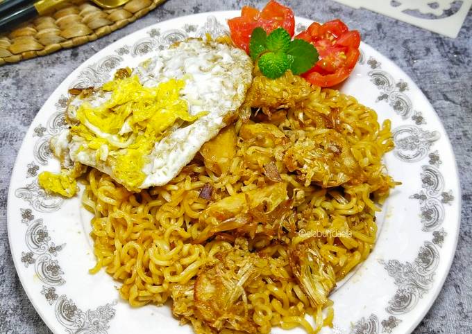 Standar Resep buat Mie Mandai  sedap