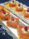 خبز الباي باللوز والبسكوت المطحون