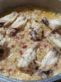 Alitas de pollo al cava