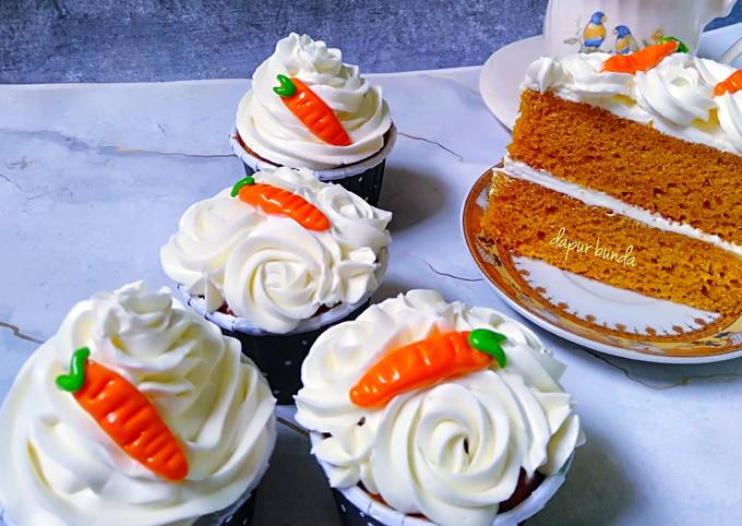 Langkah Mudah untuk Menyiapkan Carrot cake, Enak Banget