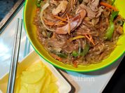 Gambar mie korea japchae