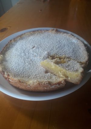 Una foto de Tarta de limón