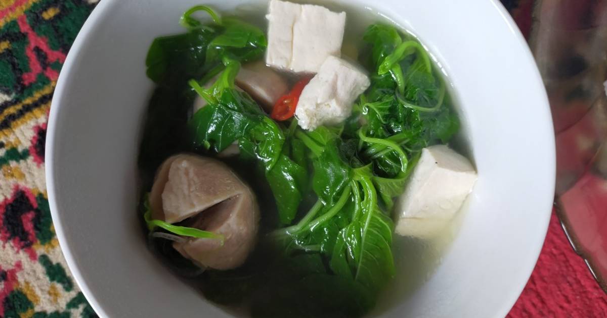 Resep Sayur Bayam Kuah Bening Oleh Helga Adriansyah Cookpad