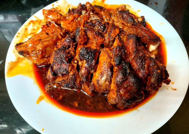 Recipe of Quick My Peri Peri Spicy Chicken. 🥰
