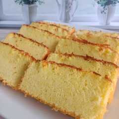 รูปของ Chiffon Cake Keju Selembut Kapas