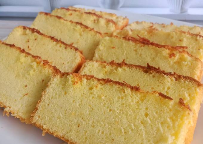 Chiffon Cake Keju Selembut Kapas