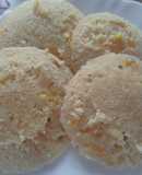 Masoor dal Idli with Mung dal