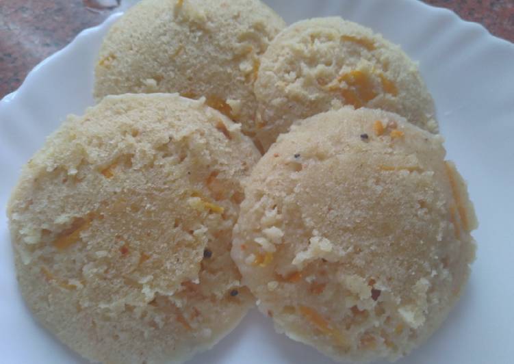 Easiest Way to Prepare Quick Masoor dal Idli with Mung dal