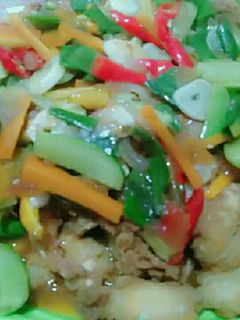 Foto resep Udang Asam Pedas Manis