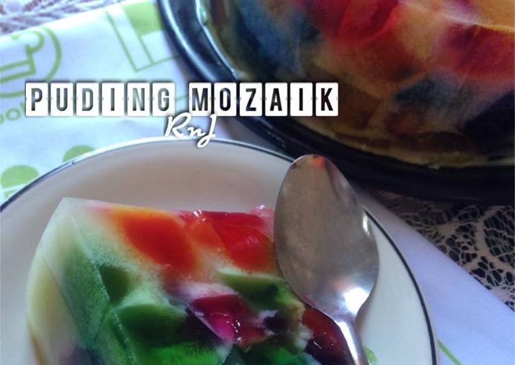 Langkah Mudah untuk Menyiapkan Puding Mozaik yang Enak Banget
