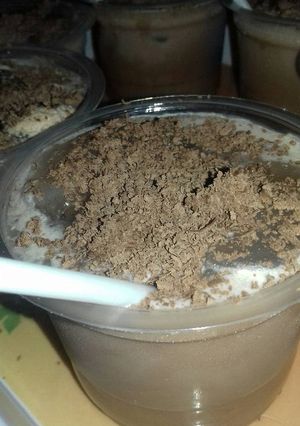 Foto resep Es coklat milo#bikinramadhanberkesan