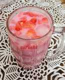 Watermelon Rose Milk Cooler
