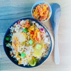 Vegan Kimchi Fried Rice A picture of Vegan Kimchi Fried Rice.