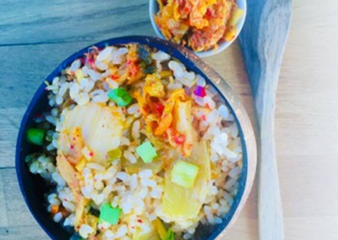 Vegan Kimchi Fried Rice