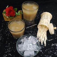 A picture of Sattu (Sharbat).