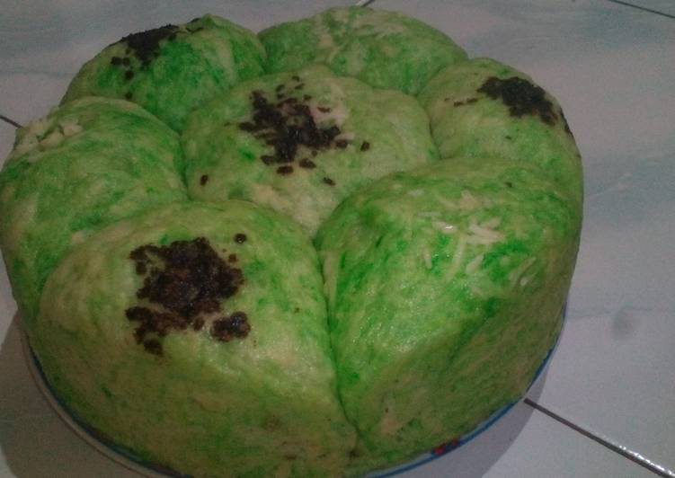 Cara Buat Roti sobek coklat keju kukus Bahan Sederhana