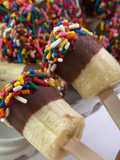 Chocolate Banana Pops