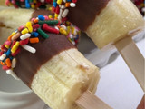 Chocolate Banana Pops