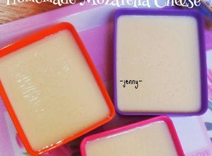 Foto resep Homemade Mozarella Cheese