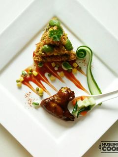 Foto resep Nasi Goreng Pete dan Ayam Bakar Kecap Instant