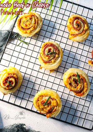 Foto resep Smoke Beef and Cheese Pinwheels