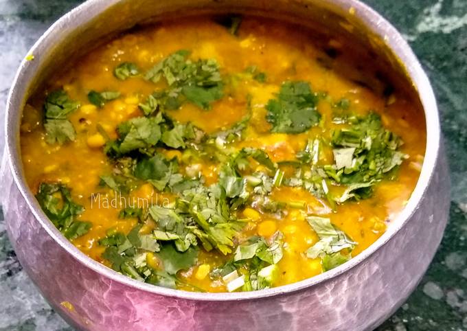 Dal Palak and Green Papaya Curry