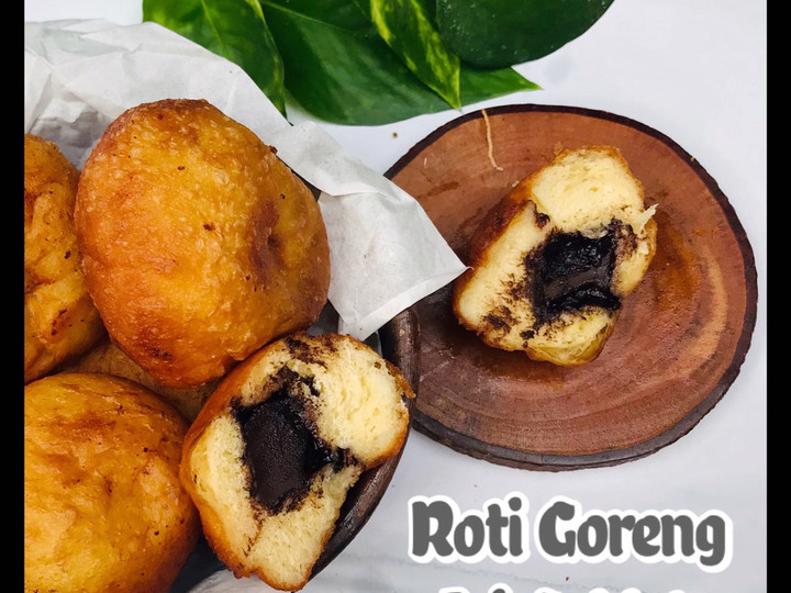  Bagaimana cara membuat Roti goreng isi coklat  gurih