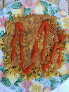 Foto resep Martabak Mie Bayam Krispi