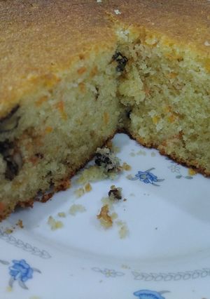 عکسی از دستور کیک گرو و هویج🥕🥕🥕🥧🥧