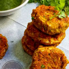 Rajma kabab A picture of Rajma kabab.