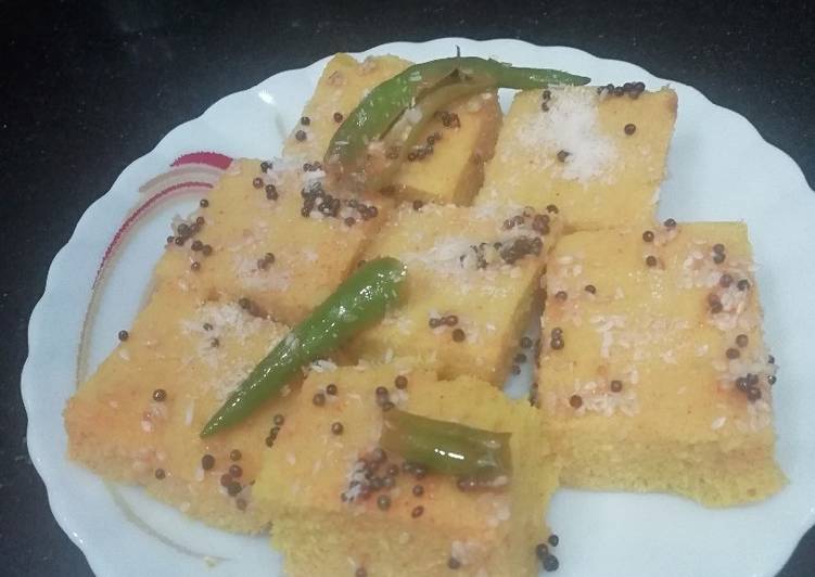 Recipe of Quick Khaman Dhokla