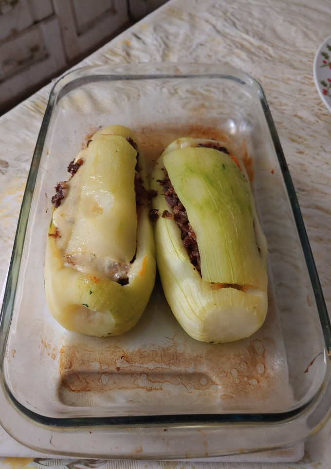 Una foto de Zapallo Italiano Relleno