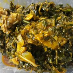 A picture of Vegetable soup.