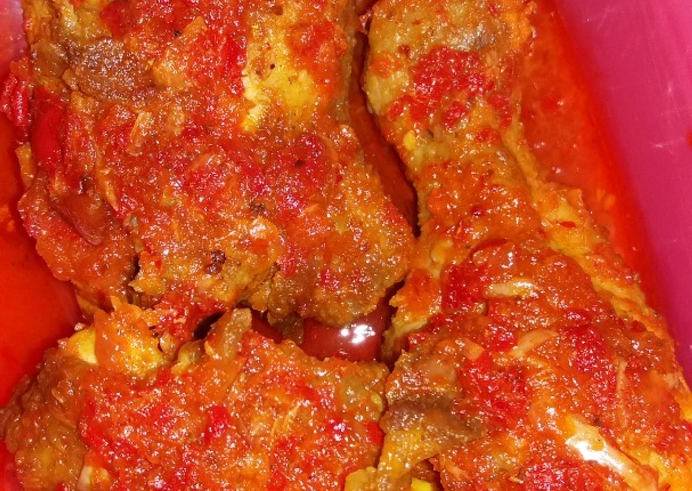 Ayam balado Al