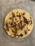 Snickers bar cheesecake (no bake!)
