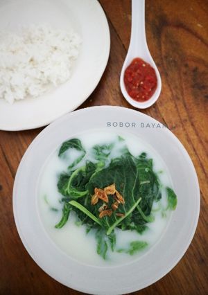 Foto resep Bobor Bayam #pr_recookhararejo
