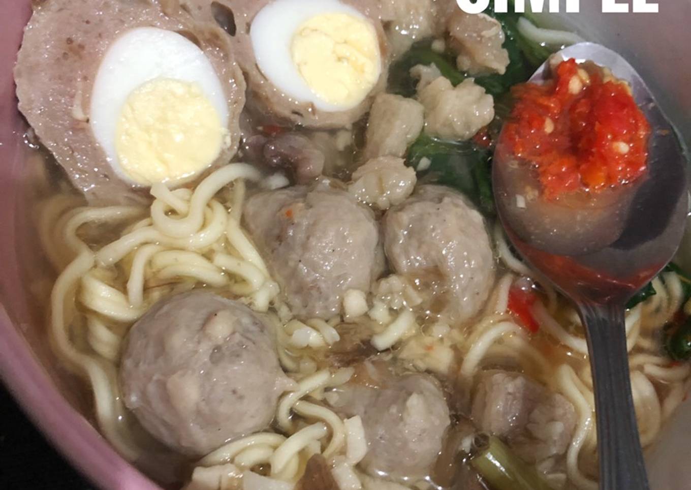 Kuah Bakso Simpel