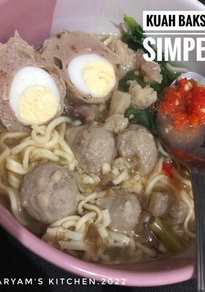 Foto resep Kuah Bakso Simpel