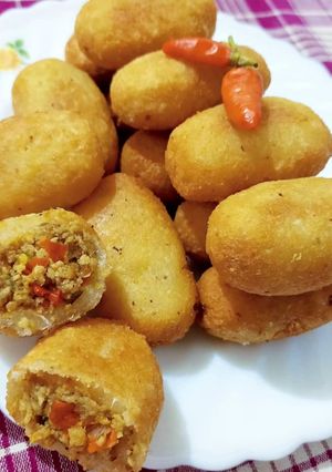 Foto resep 4. Combro Isi Oncom Pedas