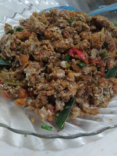 Foto resep Oseng pedes telur rajungan