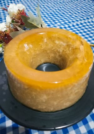 Foto resep Puding putih telur gulamerah