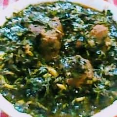 A picture of Groundnut Edikaikong.
