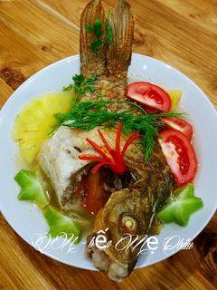 Hình của món Canh chua cá chép.