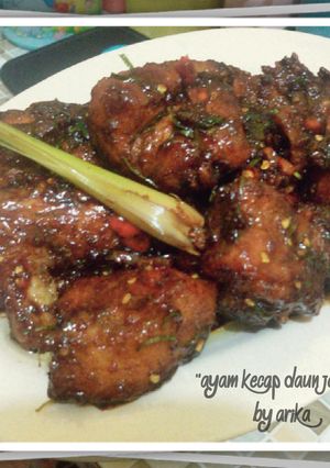 Foto resep Ayam Goreng Kecap Daun Jeruk
